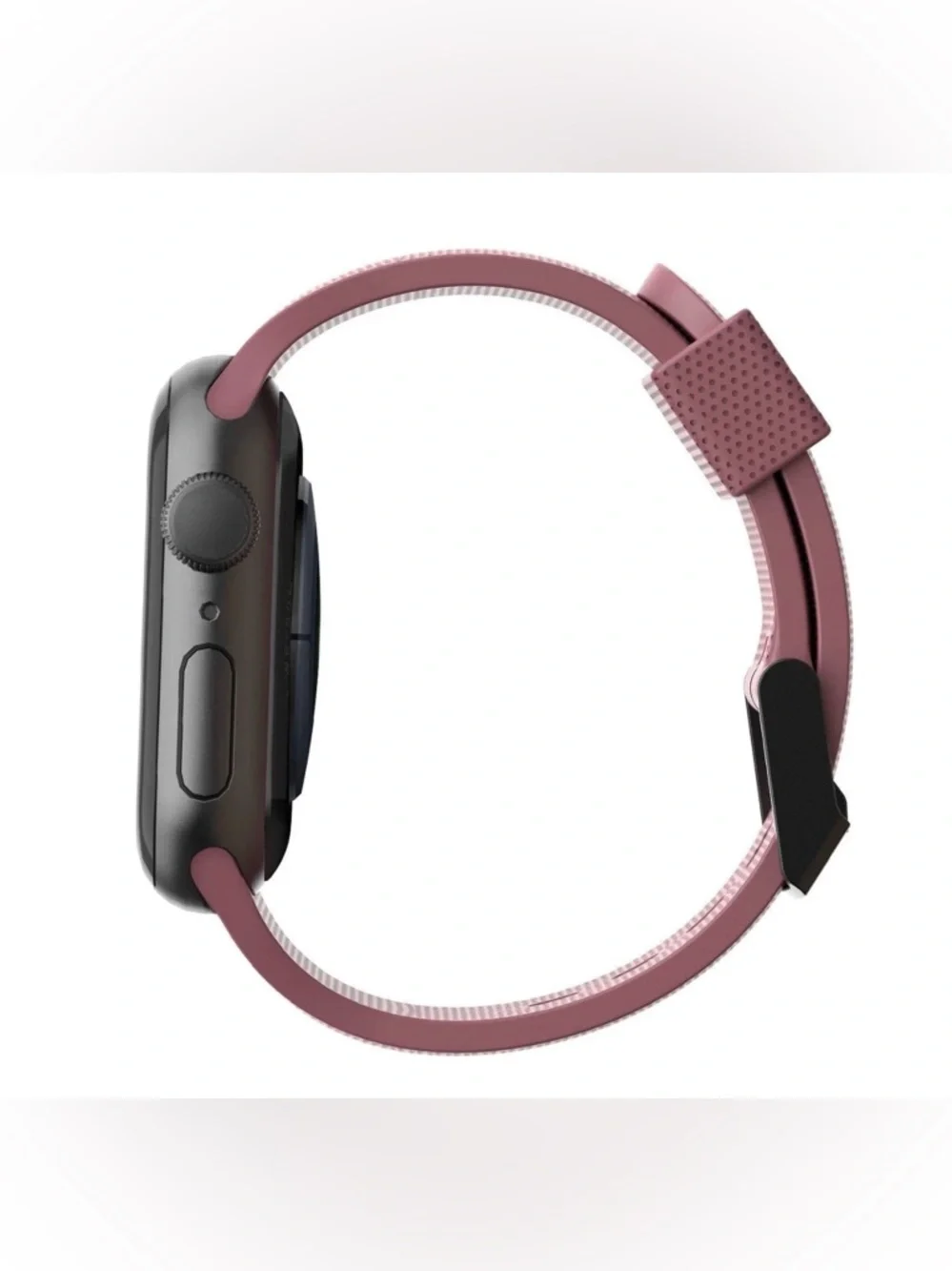 Urban Armor Gear DOT Silicone Apple Watch Band Strap 42mm/44mm Dusty Rose NIB